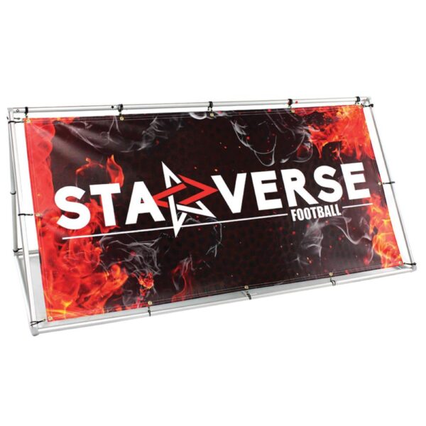 Banner Stand Outdoor Foundation
