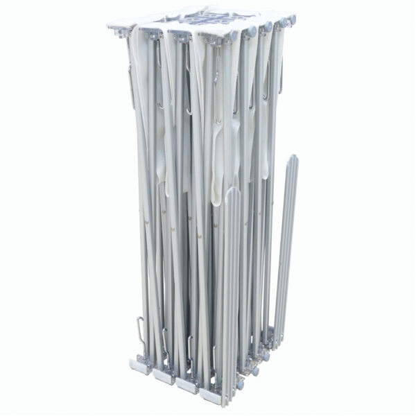 10 Ft. Ready Pop Fabric Display - 8'H Large Straight Single-Sided Graphic Package (With Endcaps) - Image 3