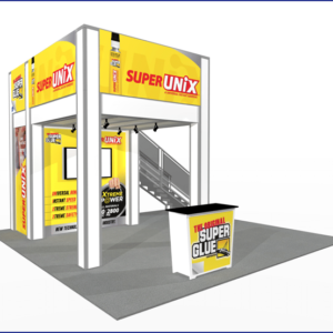 Rental Double Deck Display