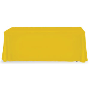 table throw stock 8 ft yellow 3 sided no print 1
