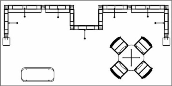 EZ6 Monterey 10' x 20' Display Rental - Image 2