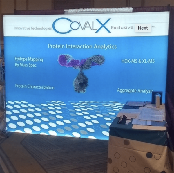8' FabX LED Lightbox Display Rental - Image 2
