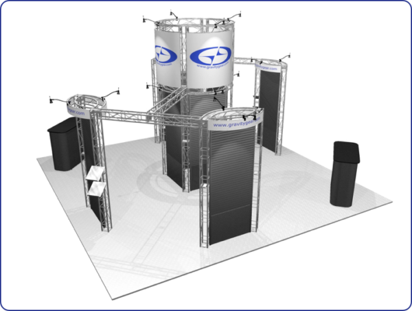 EZ6 Ashbury 20' x 20' Display Rental