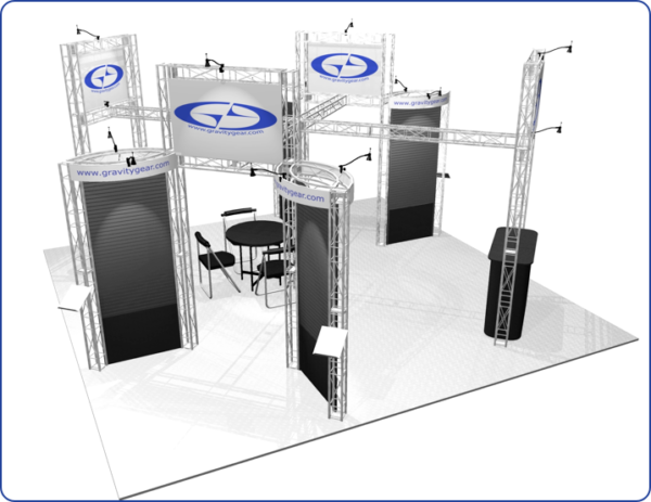 EZ6 Franciscan 20' x 20' Display Rental