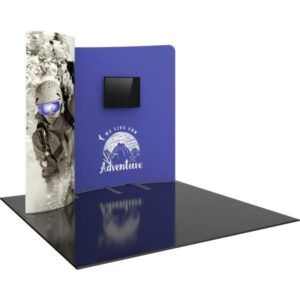 FORMULATE DESIGNER SERIES 10FT FABRIC BACKWALL KIT 01 (10 x 10)