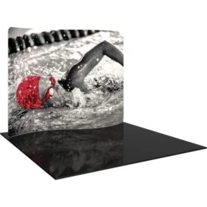 FORMULATE ESSENTIAL 10FT SERPENTINE CURVE FABRIC BACKWALL (10 x 10)