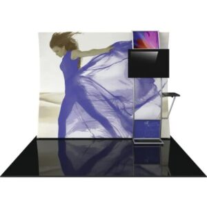 FORMULATE MASTER 10FT VC9 VERTICAL CURVE FABRIC BACKWALL (10 x 10)