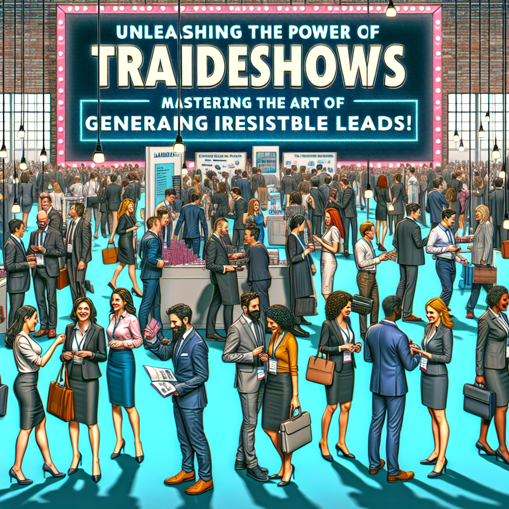Unleashing the Power of Tradeshows Mastering the Art of Generating Irresistible Leads