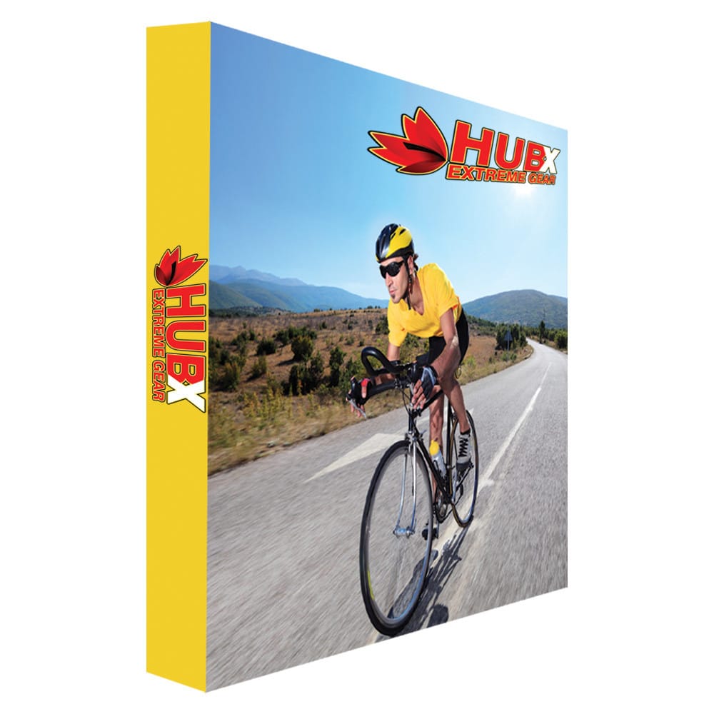 8ft. RPL Fabric Pop Up Display - 89"H Straight Graphic Package (With Endcaps) - Image 2