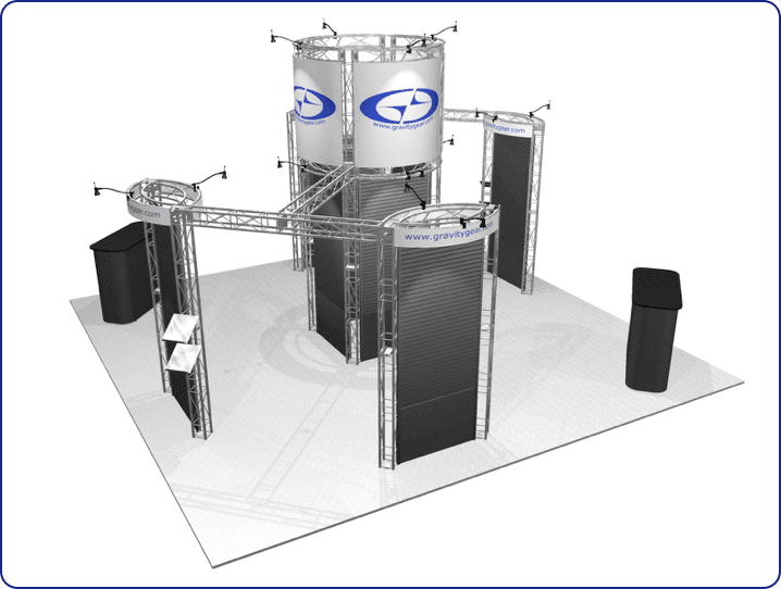 EZ6 Ashbury 20' x 20' Display Rental