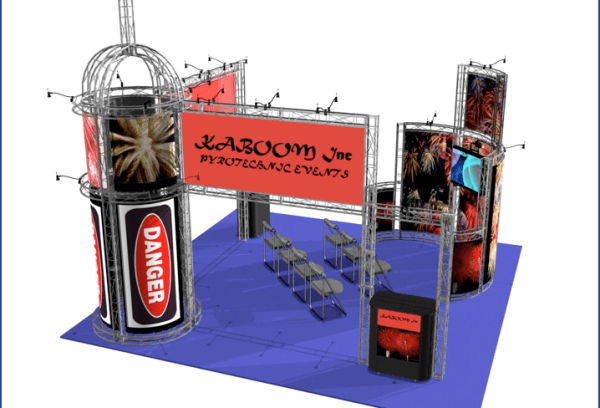 EZ6 Demo 20' x 20' Display Rental