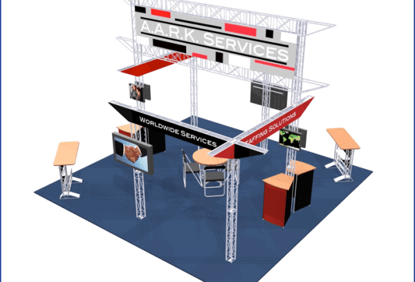 EZ6 Covina 20' x 20' Display Rental