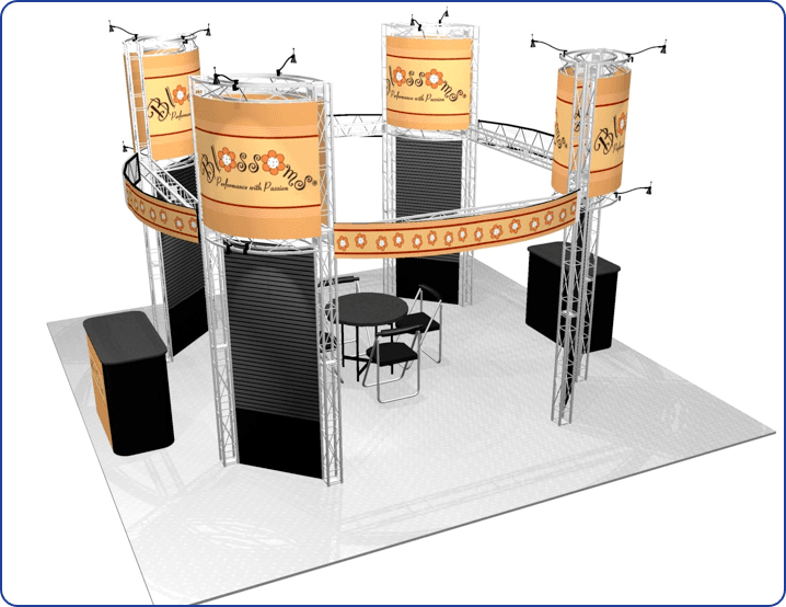 EZ6 Presidio 20' x 20' Display Rental