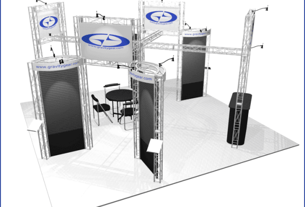 EZ6 Franciscan 20' x 20' Display Rental