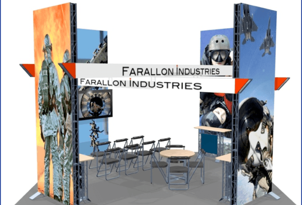 EZ6 Hollywood 20' x 20' Display Rental