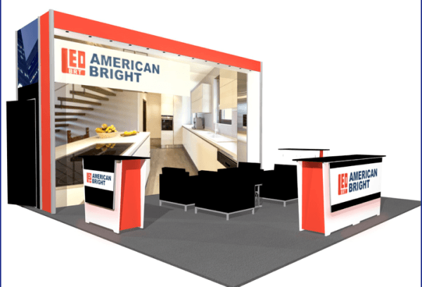 EV2 LL23 20' x 20' Display Rental