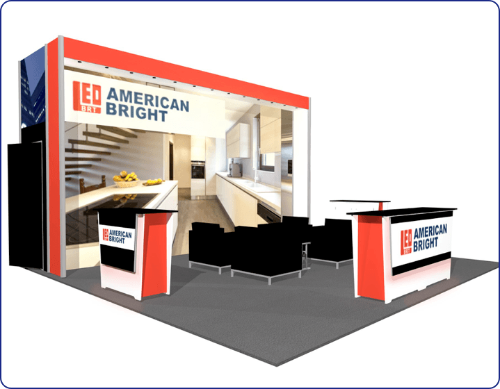 EV2 LL23 20' x 20' Display Rental